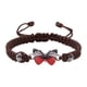 thumbnail image 1 of Pulseras para mujer, regalos para mujer, pulsera para enamorados, pulsera tejida a mano para San Valentín, joyería para novias, pulsera con dije de mariposa., 1 of 2