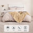 thumbnail image 4 of Wedding Anniversary Blanket Couples Present,Anniversary Present Blanket for Him and Her,Wife Husband Happy Anniversary Present for Couple Mom Dad Parents Valentine''s Flannel Throw Blanket, 4 of 6