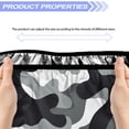 thumbnail image 5 of Jeiento Gray Camo Print Winch Cover Dust-Proof Winch Protection Cover Compatible with Most 8500-17500 Lbs Electric Winches, 5 of 7