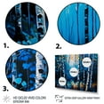 thumbnail image 3 of Designart Blue Birch Forest II Canvas Wall Art, 3 of 5