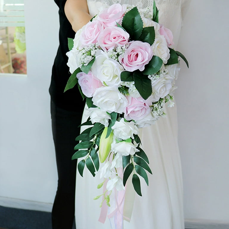 How To Make A Teardrop Wedding Bouquet With Silk Flowers Best Flower Site