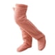 thumbnail image 5 of Calcetines hasta la para mujer, medias peludas para dormir en casa, cálidas, súper suaves, hasta el muslo, para el hogar y la sala de 90cm Salvador  Calcetines largos y peludos, 5 of 10