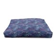 thumbnail image 4 of Abstract Pet House, Ocean Inspired Graphic Paisley Swirled Hand Drawn Art Print, Outdoor & Indoor Portable Dog Kennel with Pillow and Cover, 5 Sizes, Purple Blue, by Ambesonne, 4 of 5