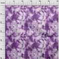 thumbnail image 3 of oneOone Rayon Purple Fabric Tie Dye Sewing Material Print Fabric By The Yard 56 Inch Wide, 3 of 5