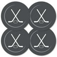 thumbnail image 2 of Big Dot of Happiness Shoots and Scores - Hockey - Puck Decorations DIY Baby Shower or Birthday Party Essentials - Set of 20, 2 of 5