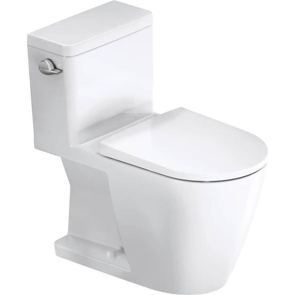 Duravit 20080100U3 D-Neo 1.28 Gpf One Piece Elongated Toilet - White