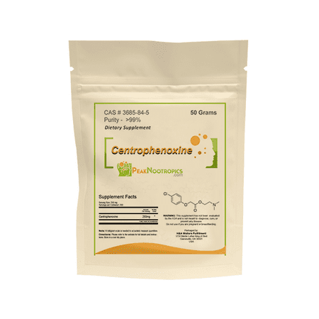 PeakNootropics Centrophenoxine Powder - 50 grams - Nootropic