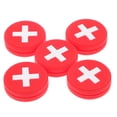 thumbnail image 1 of OUNONA 5Pcs Tennis Racket Dampener in National Flag Style for Tennis Players, 1 of 8
