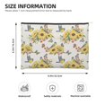 thumbnail image 4 of Vsdgher Bird Sunflowers DuPont paper portable toiletry bag for Women&Men Camping Outdoor Tent Home Office,Hanging Hook, Water-resistant Makeup Cosmetic Bag, 4 of 8