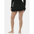 thumbnail image 3 of No Boundaries Pointelle Sleep Skort, Women’s XS-XXL, 3 of 5
