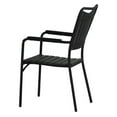 thumbnail image 5 of Oakland Living Splat Back Faux Wood and Steel 5 Piece Rectangular Patio Dining Set, 5 of 6