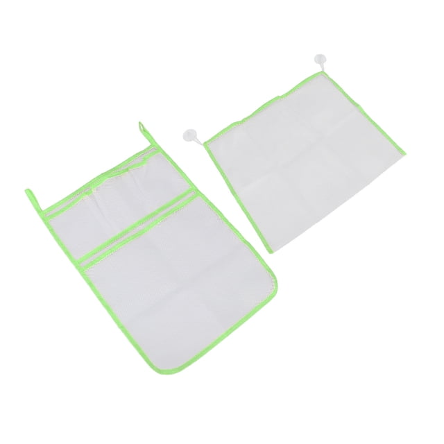 Bolsa de malla para juguetes de baño, 2 piezas de malla para juguetes de baño, bolsa colgante para juguetes de baño, organizador de juguetes de baño de malla, confiabilidad excepcional