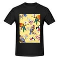 thumbnail image 4 of Bingfone Beautiful Bright Birds And Flowers Men'S Loose Fit Short-Sleeve Pocket T-Shirt, 4 of 7
