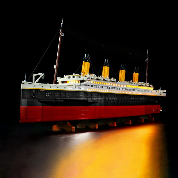 Remote Control Led Lighting Kit for Legos Titanic 10294 Building Kit ...