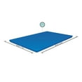 thumbnail image 2 of Bestway Rectangular 118" x 79" Above Ground Swimming Pool Cover, Blue, 2 of 12