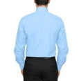 thumbnail image 3 of Men's Berlioni Solid Button Up Spread Collar Work Long Sleeve Dress Shirt, 3 of 5