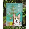 thumbnail image 3 of Carolines Treasures BB1625GF Christmas Tree And Sable Corgi Flag Garden Size, 3 of 3