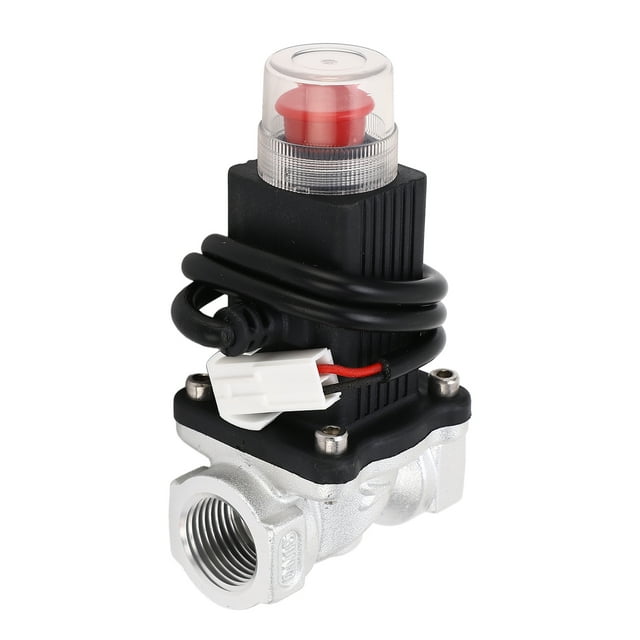 Gas Solenoid Valve, Reliable Gas Automatic Cut Off Valve G1/2 Reliable Sealing For Alarm System