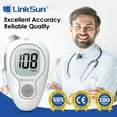 thumbnail image 4 of G-425-3 Glucose Monitor Kit, Blood Sugar Monitor with 100 Test Strips &100 Lancets for Diabetes Testing, High Accuracy Blood Glucose Meter with Auto Eject, No Coding & Large LCD for Seniors, 4 of 7