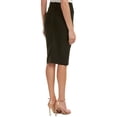 thumbnail image 2 of Gracia Womens Stretch Professional Pencil Skirt Black Size S, 2 of 3