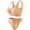 Beige, variant on skpabo 2 Piece Bra Women's Non-Steel Ring Gathered Non-Marking Sling Breathable Gathering Sports Underwear Set Size 8-20