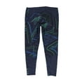 thumbnail image 2 of Reebok Pantalon de Sport de Compression Lux Performance pour Femmes, Bleu, Très Grand, 2 of 2
