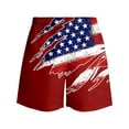 thumbnail image 5 of CONROSES Independence Day Toddler Boys Swim Trunks Patriotic Usa Flag Star Striped Graphic Board Shorts for Boy Casual 4Th Of July Cozy Dailywear 3-4 Years, 5 of 5