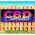 thumbnail image 1 of CBD Chocolate 13 oz Vinyl Banner With Metal Grommets, 1 of 4