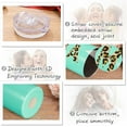 thumbnail image 4 of Water Tumbler for Mama, Mother''s Day Gifts for Mom from Daughter Son, Funny Birthday Presents for Women, Wife, Mother in Law, 20 oz Insulated Leopard Tumbler Cup with Lid Straw(Mint Green, MAMA), 4 of 6
