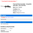 thumbnail image 2 of Front Left Strut Assembly - Compatible with 2009 - 2012 Ford Flex 2010 2011, 2 of 2