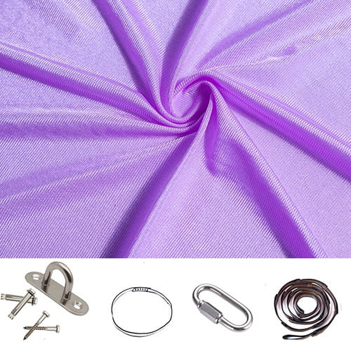 Hamaca de interior para niños, hamaca para exteriores, hamaca elástica de nailon sensorial para yoga