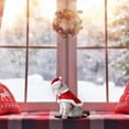 thumbnail image 4 of Disfraz de gato para Navidad, capa de Papá Noel para mascotas con cascabeles, bonito gorro navideño, un conjunto de dulces regalos para perros y gatitos (S), 4 of 5