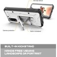 thumbnail image 4 of ArmadilloTek Vanguard Case Compatible with Samsung Galaxy S20 (6.2 inches) Military Grade Full-Body Rugged with Built-in Kickstand [Screenless Version] - White, 4 of 4