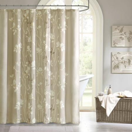 UPC 675716577063 product image for Home Essence Holly Printed Microfiber Shower Curtain | upcitemdb.com