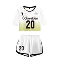 thumbnail image 1 of ¡¡¡Anime Haikyuu!!! Schweiden Adlers Sudadera con capucha 3d Sudadera Midriff Traje Cosplay Traje JerseysSchweiden Adlers5XXXL Deng Xun unisex, 1 of 2