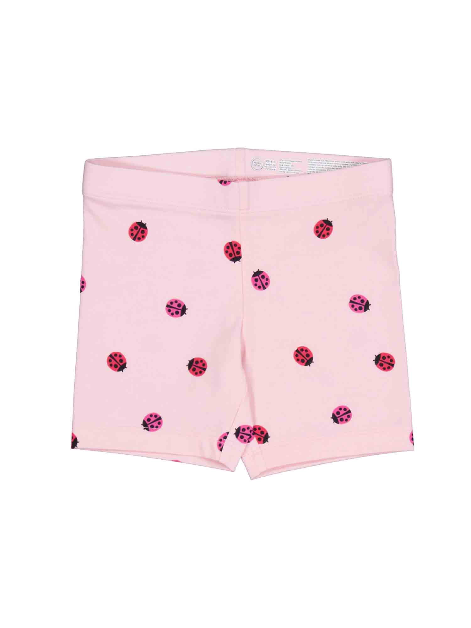 Wonder Nation Girls Bike Short, 4-Pack, Sizes 4-18 & Plus