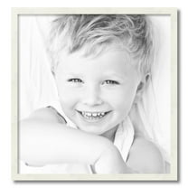ArtToFrames 23" x 24" White Picture Frame, 23x24 inch White Wood Poster Frame (WOM-5140)