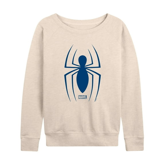 Marvel Spider-Man - Spider Logo - Ladies French Terry Pullover Sweatshirt