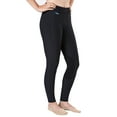 thumbnail image 2 of Medium Irideon Elasticized Ankles Classic Horse Riding Issential Tights Black, 2 of 4