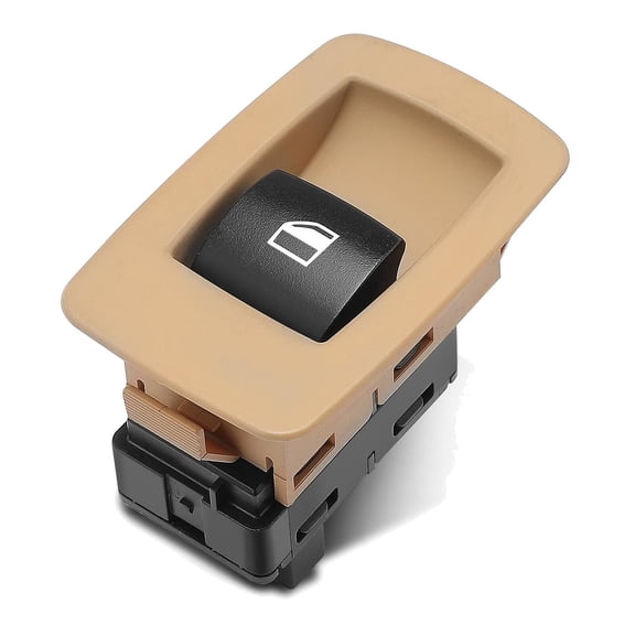 Dcmunx Power Window Switch 4 Pins Front Right for 525i 2002-2009 for 528i 2008-2009 for 530i 2002-2009 for 535i 2008-2009 for 540i 2002-2003 for 545i 2004-2006 for 550i 2006-2009 E60 E61 1pc