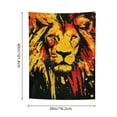 thumbnail image 3 of FCXZI Lion Print Tapestry Wall Hanging for Living Room Bedroom Decor 30*40in, 3 of 5