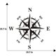 thumbnail image 5 of Pegatinas de pared extraíbles con brújula, calcomanías decorativas para decoración de automóviles, barcos, salas de estar y dormitorios, 5 of 5