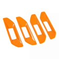 thumbnail image 1 of For 2023 2024 Car Door Armrest Cover Frame Orange, 1 of 5