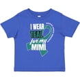 thumbnail image 3 of Inktastic I Wear Teal For My Mimi Ovarian Cancer Awareness Boys or Girls Toddler T-Shirt, 3 of 5