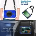 thumbnail image 6 of For Samsung Galaxy Tab Active5/Active3 8 inch Case SM-X300/X306B/SM-T570/T575, 360 Hand Strap, Shoulder Strap, Kickstand, Rugged Drop Protection, Blue, 6 of 7
