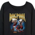 thumbnail image 3 of Marvel Deadpool & Wolverine - Dogpool - Women's French Terry Pullover Sweatshirt, 3 of 5