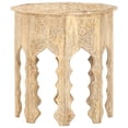 thumbnail image 3 of vidaXL Side Table 18.9" Solid Mango Wood, 3 of 10