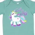 thumbnail image 4 of Inktastic Lil Sis Unicorn Little Sister Girls Baby Bodysuit, 4 of 5