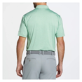 thumbnail image 2 of Walter Hagen Performance 11 Classic Stripe Polo T-shirt  Light Green  S, 2 of 2