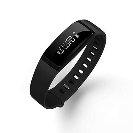 CALOD Bluetooth Fitness Tracker Wristband Bracelet Monitoring Activity,Sleep,Heart Rate,Blood Pressure with App for Android and IOS Smart (Best Sleep Monitor App Android)